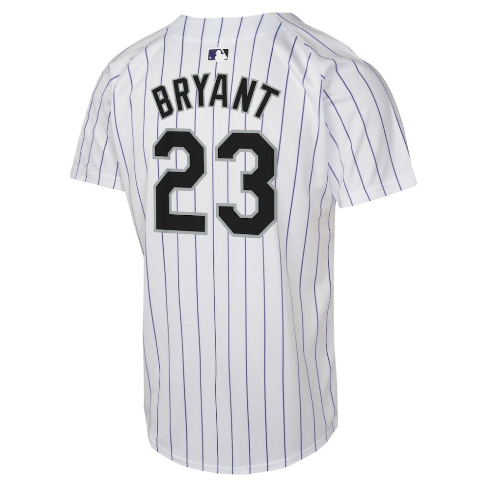 Kris Bryant Colorado Rockies Youth Home Game Player Jersey White
