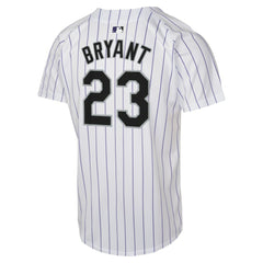Kris Bryant Colorado Rockies Youth Home Game Player Jersey White