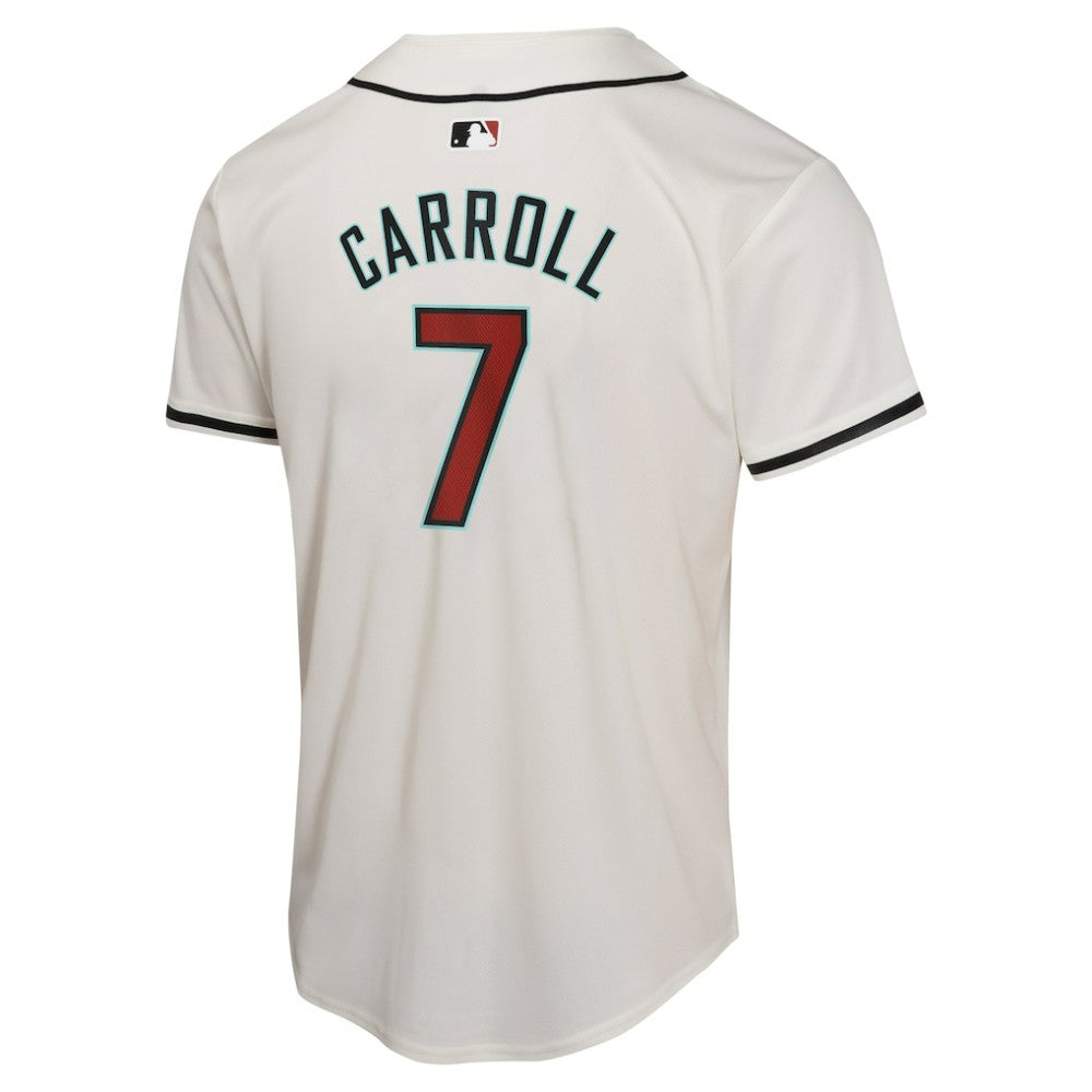 Corbin Carroll Arizona Diamondbacks Youth Home Game Player Jersey White