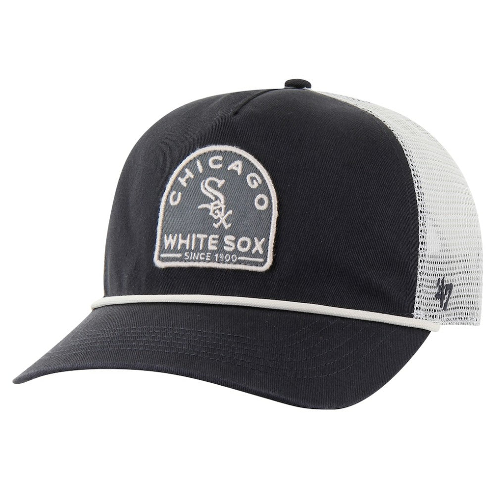 Chicago White Sox Cypress Trucker Hitch Adjustable Hat Charcoal