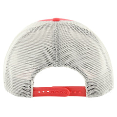 Los Angeles Angels Cypress Trucker Hitch Adjustable Hat Red