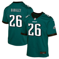 Saquon Barkley Philadelphia Eagles Youth Game Jersey - Green discount