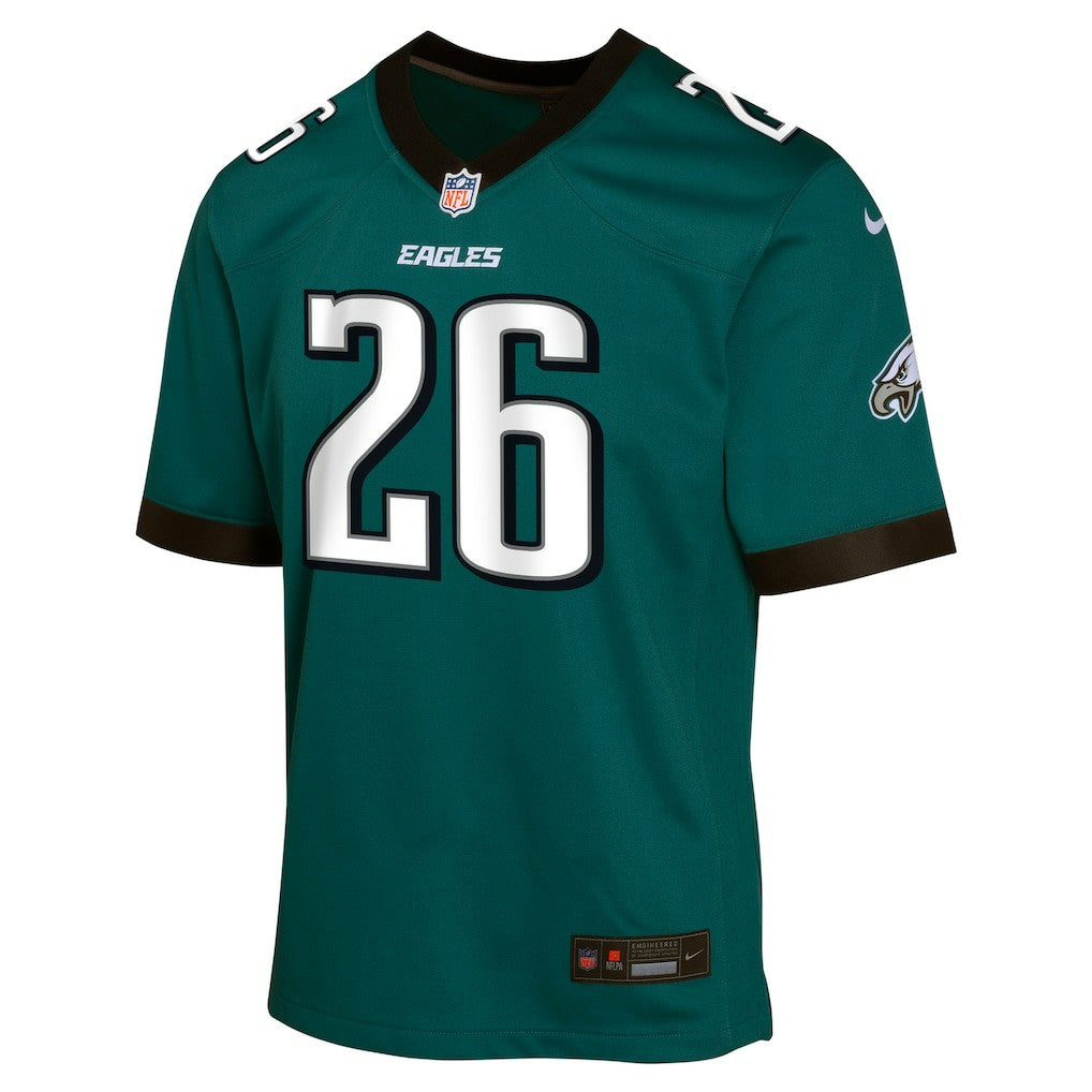 Saquon Barkley Philadelphia Eagles Youth Game Jersey - Green discount