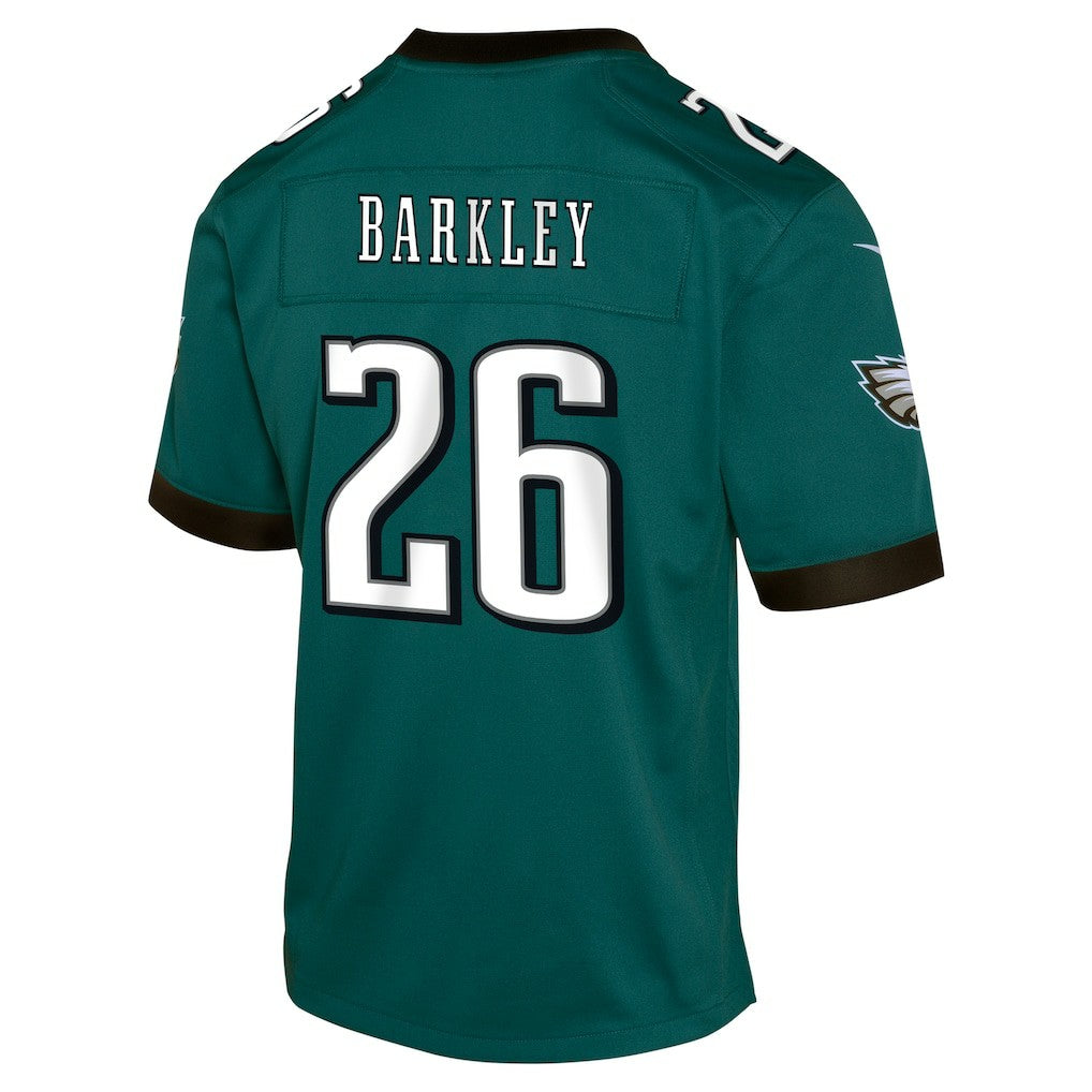 Saquon Barkley Philadelphia Eagles Youth Game Jersey - Green discount