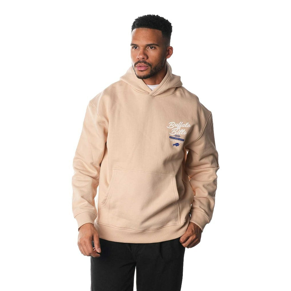 Buffalo Bills The Wild Collective Unisex Fleece Pullover Hoodie - Cream on sale