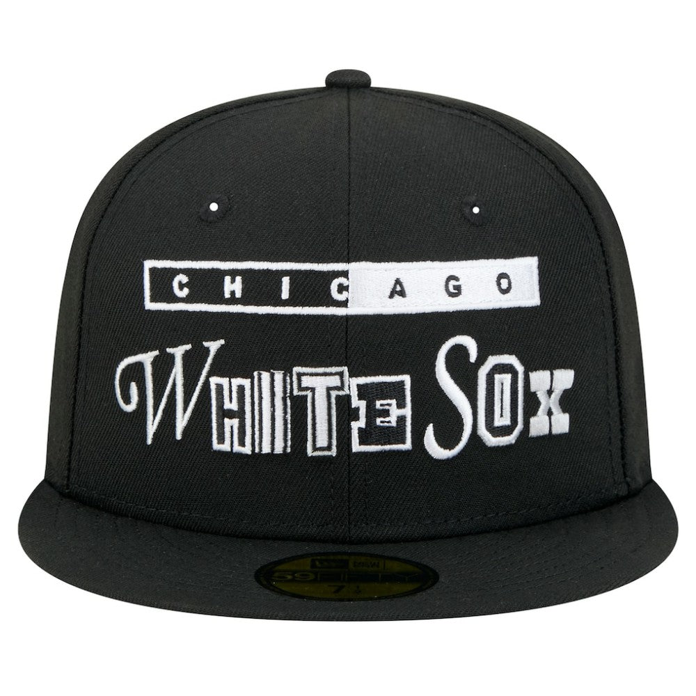 Chicago White Sox Ransom 59FIFTY Fitted Hat Black