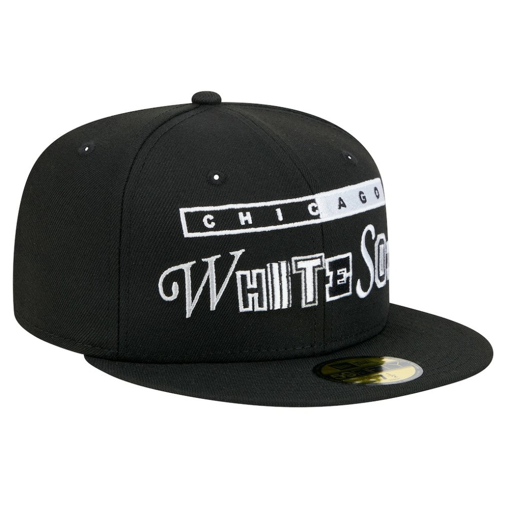 Chicago White Sox Ransom 59FIFTY Fitted Hat Black
