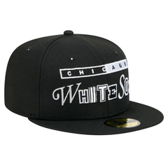 Chicago White Sox Ransom 59FIFTY Fitted Hat Black