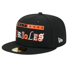 Baltimore Orioles Ransom 59FIFTY Fitted Hat Black