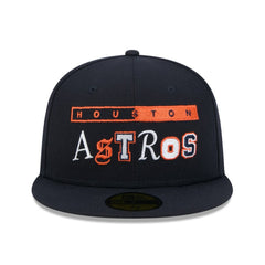 Houston Astros Ransom 59FIFTY Fitted Hat Navy