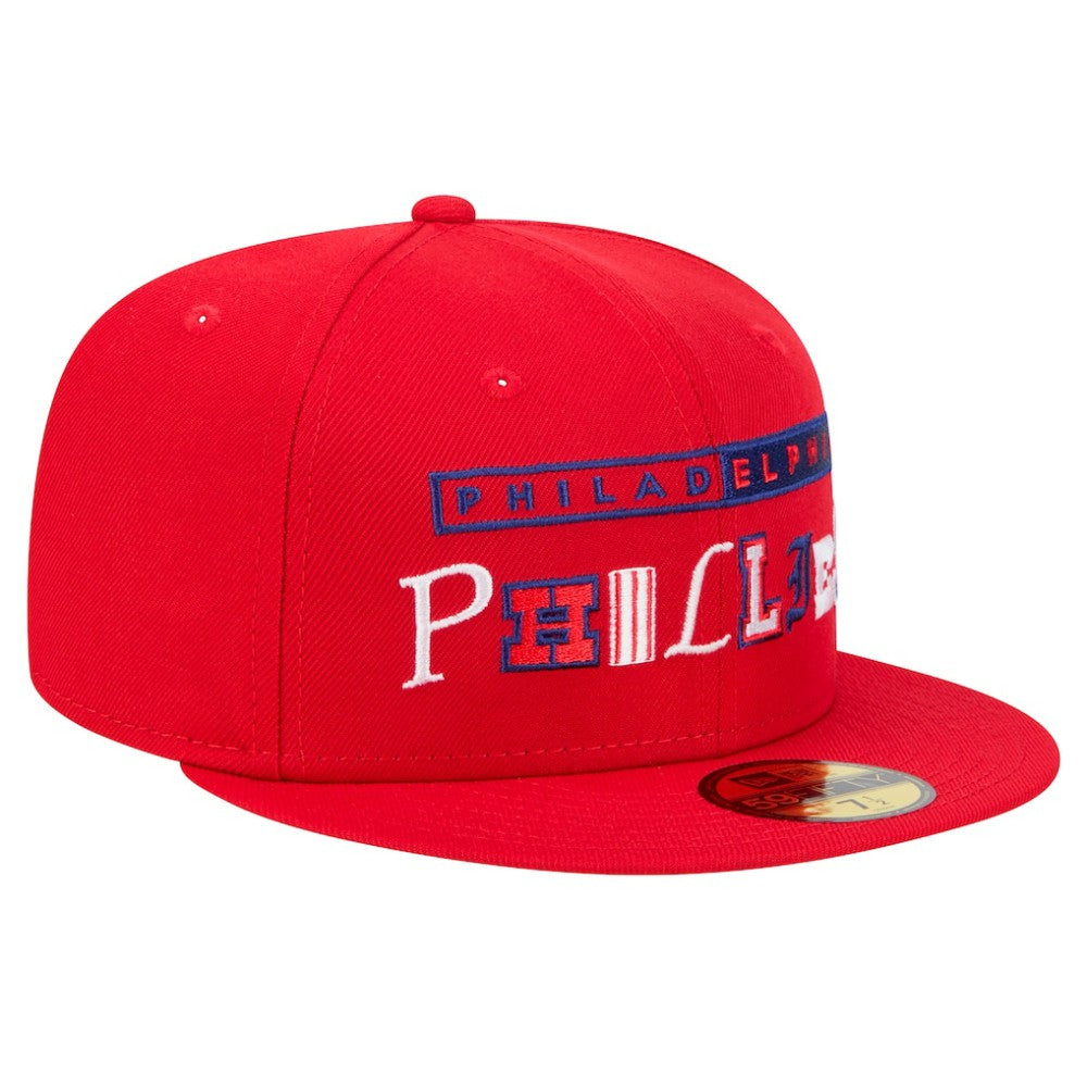 Philadelphia Phillies Ransom 59FIFTY Fitted Hat Red