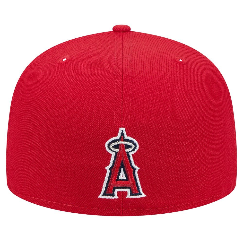 Los Angeles Angels Ransom 59FIFTY Fitted Hat Red