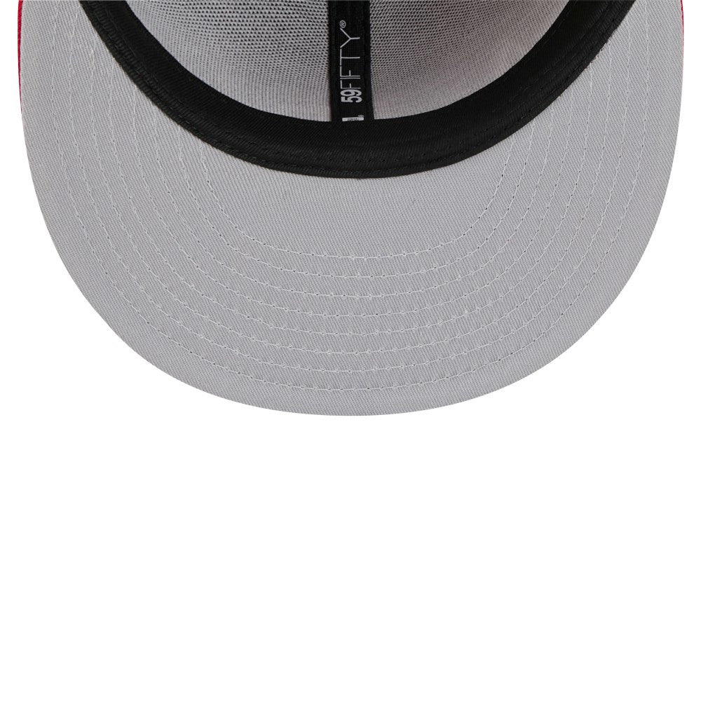 Los Angeles Angels Ransom 59FIFTY Fitted Hat Red