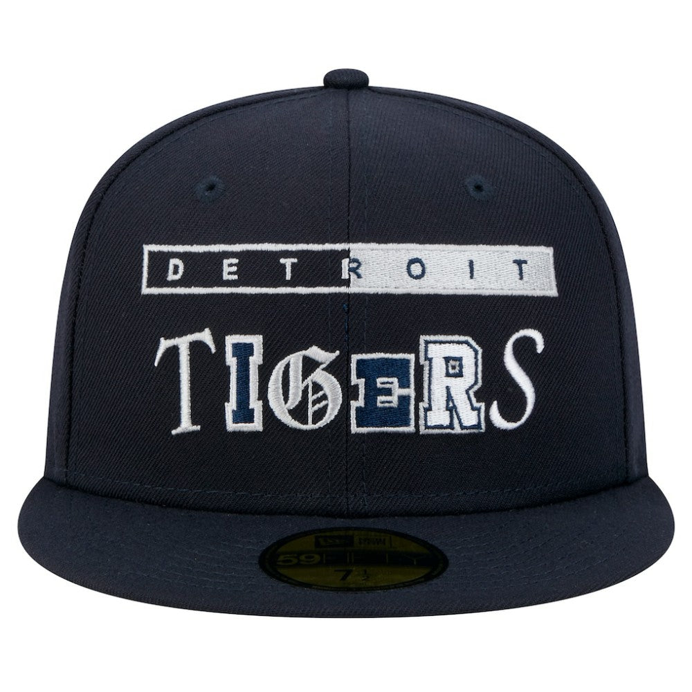 Detroit Tigers Ransom 59FIFTY Fitted Hat Navy