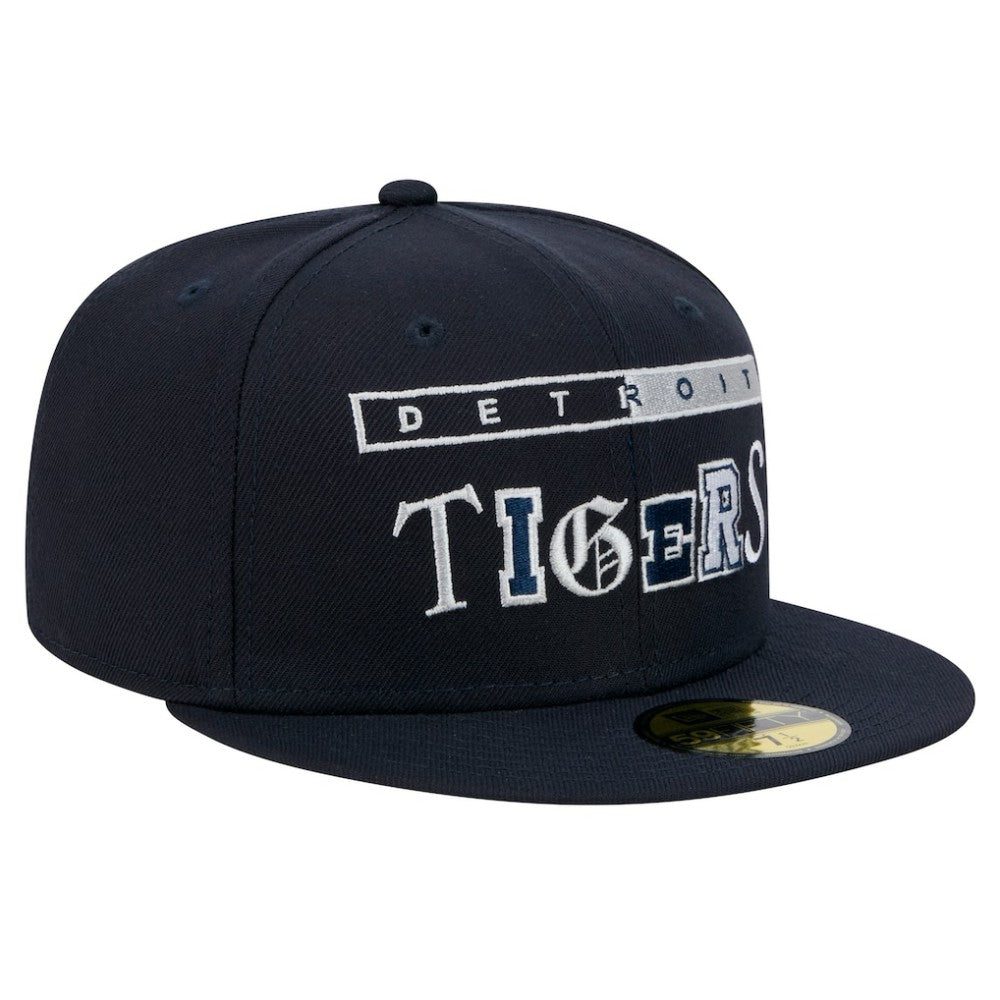 Detroit Tigers Ransom 59FIFTY Fitted Hat Navy