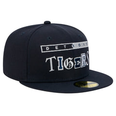 Detroit Tigers Ransom 59FIFTY Fitted Hat Navy
