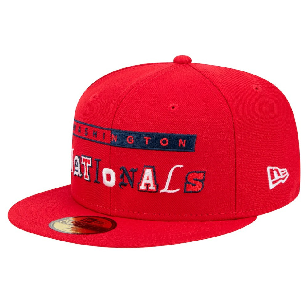 Washington Nationals Ransom 59FIFTY Fitted Hat Red