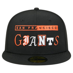 San Francisco Giants Ransom 59FIFTY Fitted Hat Black