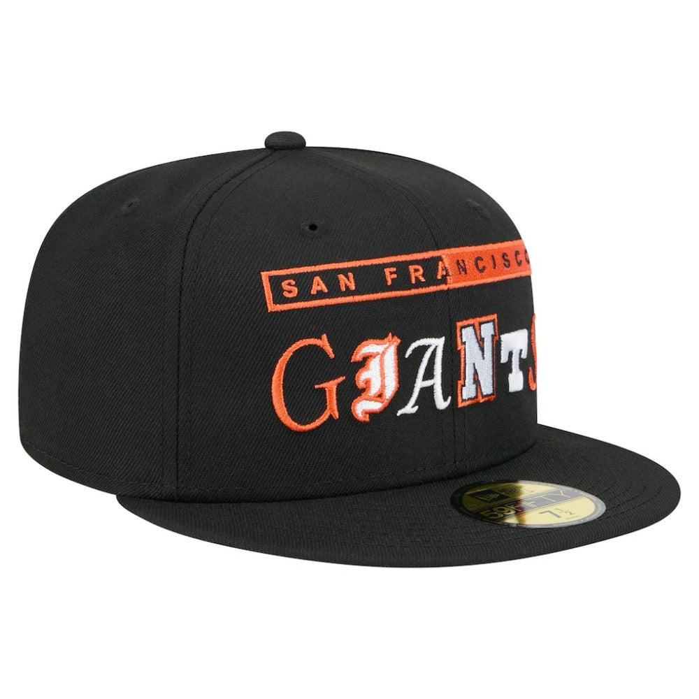 San Francisco Giants Ransom 59FIFTY Fitted Hat Black