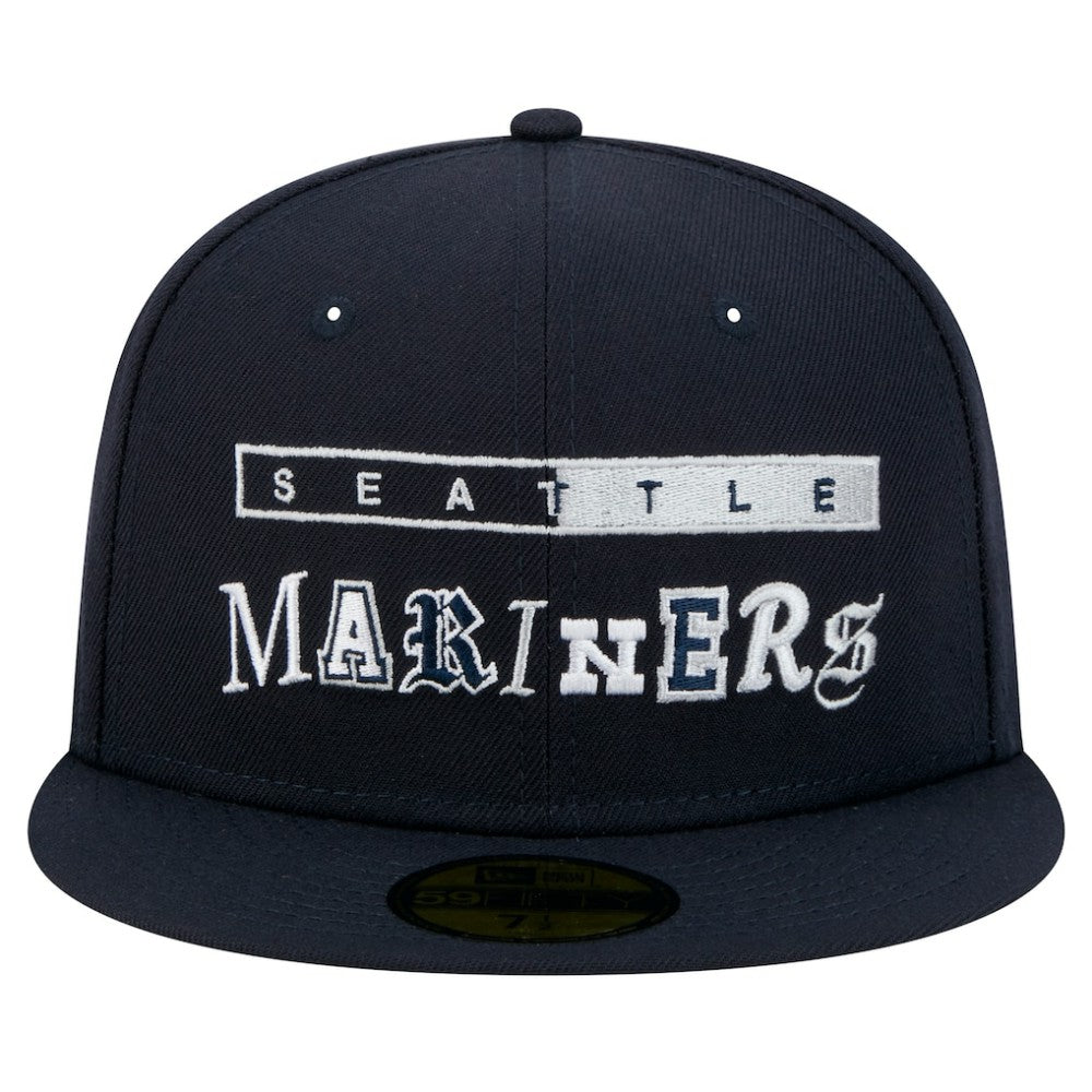Seattle Mariners Ransom 59FIFTY Fitted Hat Navy