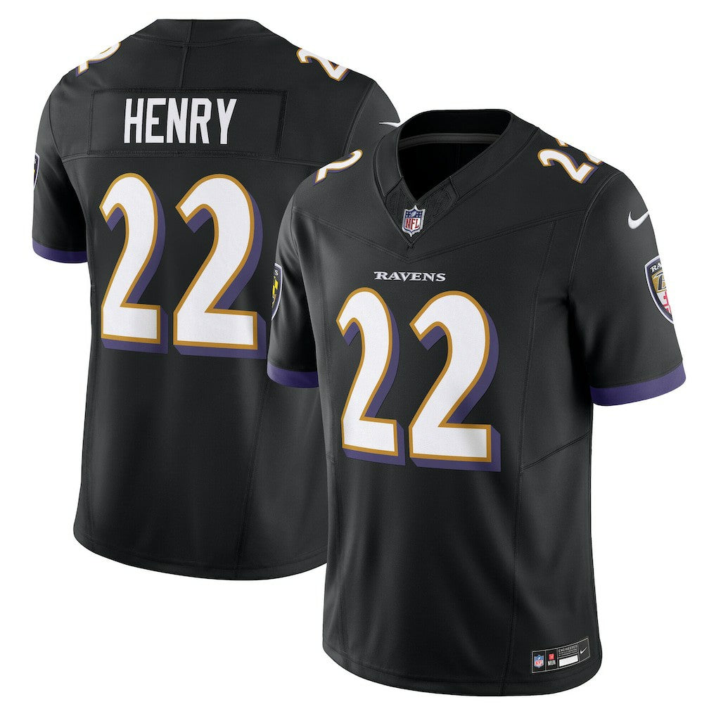 Derrick Henry Baltimore Ravens Vapor F.U.S.E. Limited Jersey - Black on sale