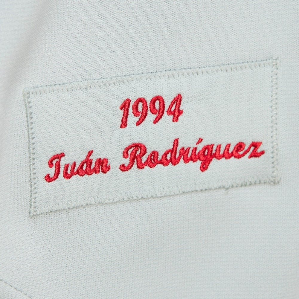 Ivan RodriguezTexas Rangers 1994 Cooperstown Collection Authentic Dark Jersey Gray
