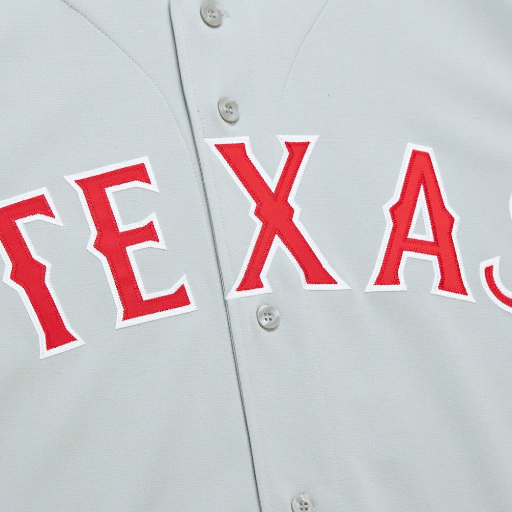 Ivan RodriguezTexas Rangers 1994 Cooperstown Collection Authentic Dark Jersey Gray