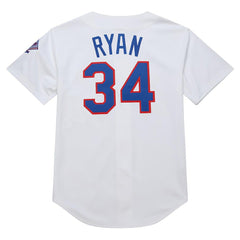 Nolan Ryan Texas Rangers 1993 Cooperstown Collection Authentic Jersey White