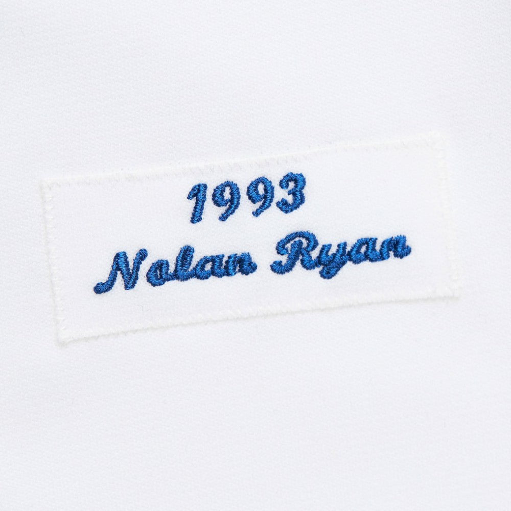 Nolan Ryan Texas Rangers 1993 Cooperstown Collection Authentic Jersey White