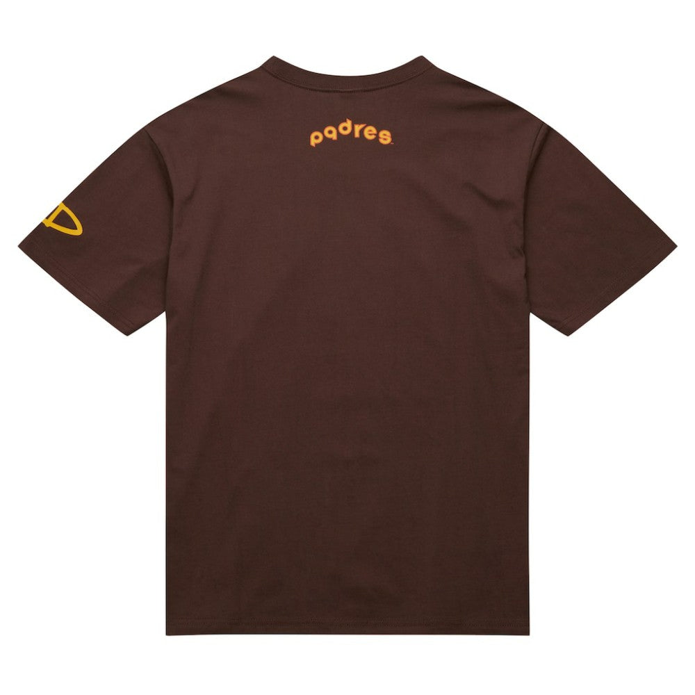 Tony Gwynn San Diego Padres Cooperstown Collection Heavyweight Premium Player Vintage Logo T-Shirt Brown