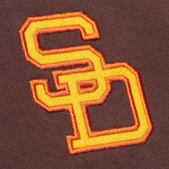 Tony Gwynn San Diego Padres Cooperstown Collection Heavyweight Premium Player Vintage Logo T-Shirt Brown