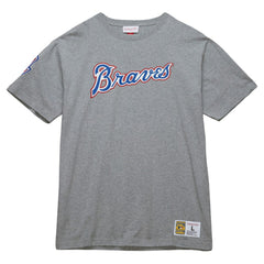 Hank Aaron Atlanta Braves Cooperstown Collection Legends T-Shirt Heather Gray