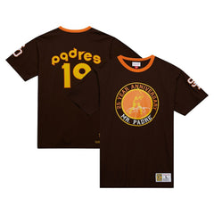 San Diego Padres Cooperstown Collection Player Legends Ringer T-Shirt Brown