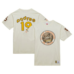 Tony Gwynn San Diego Padres Legends Photo Real T-Shirt Cream