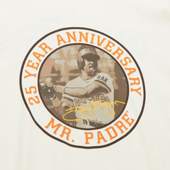 Tony Gwynn San Diego Padres Legends Photo Real T-Shirt Cream