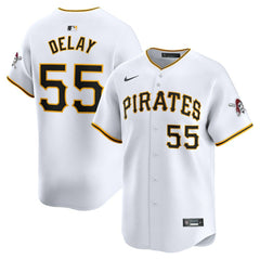 Jason Delay Pittsburgh Pirates Home Limited Player Jersey - White