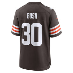 Devin Bush Cleveland Browns Game Jersey - Brown on sale