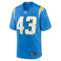 Troy Dye Los Angeles Chargers Game Jersey - Powder Blue on sale