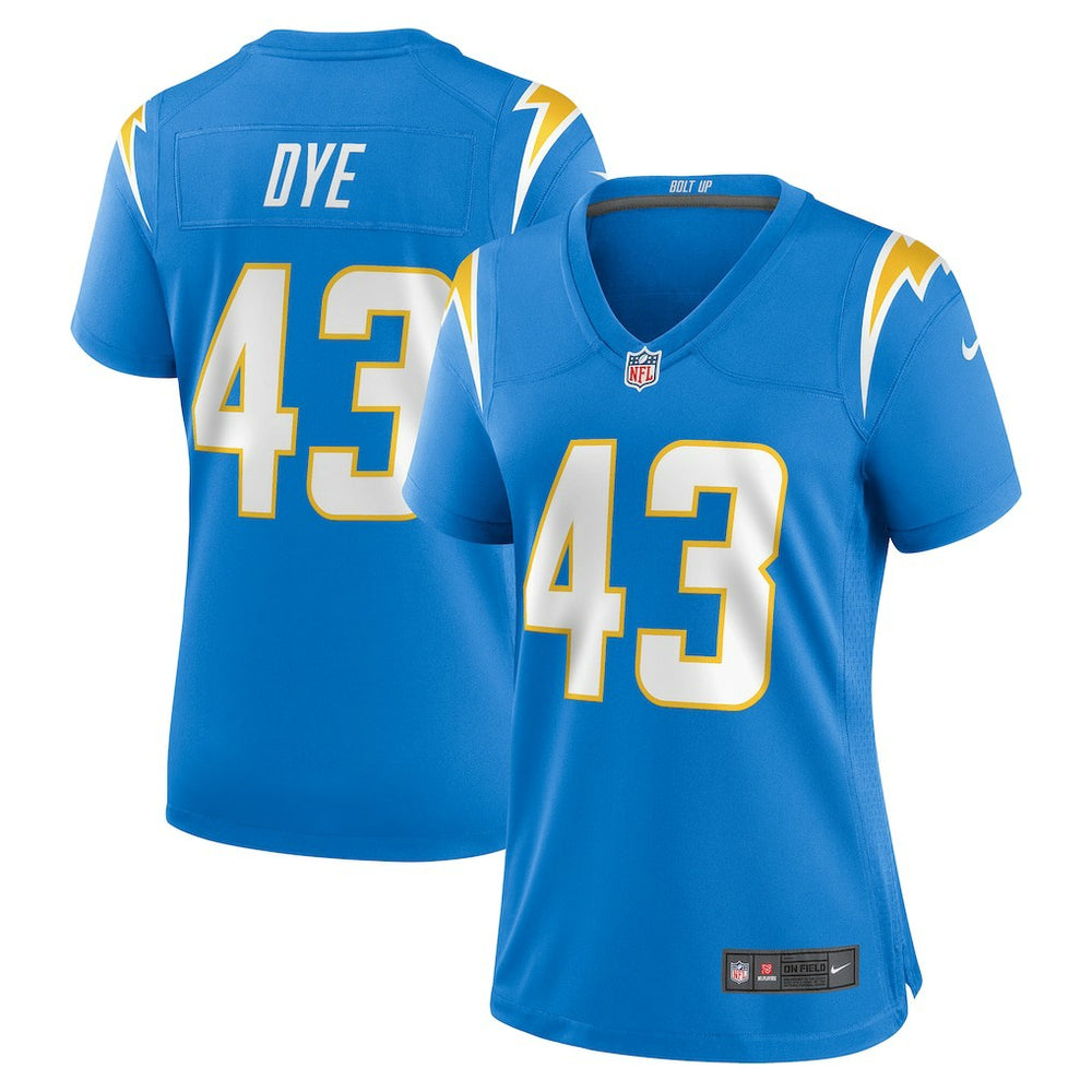 Troy Dye Los Angeles Chargers Women's Game Jersey - Powder Blue discount