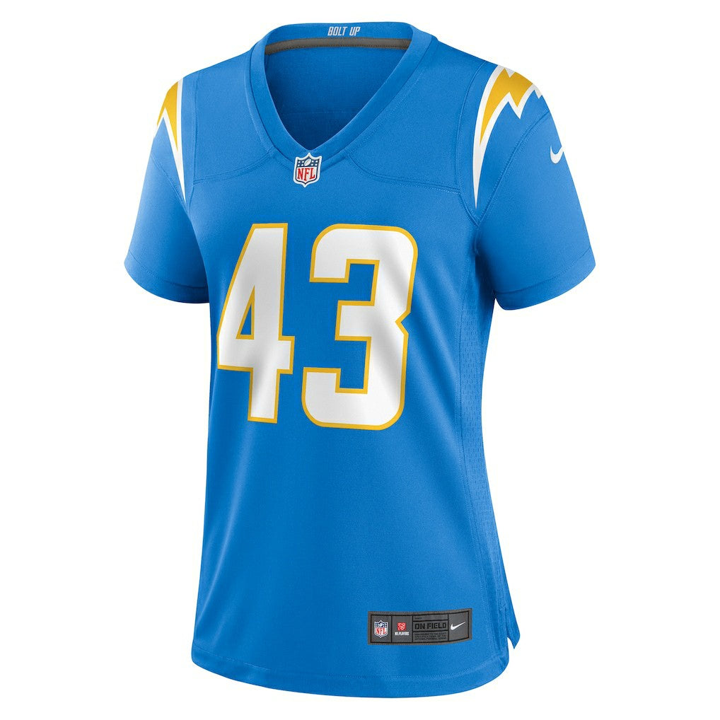 Troy Dye Los Angeles Chargers Women's Game Jersey - Powder Blue discount