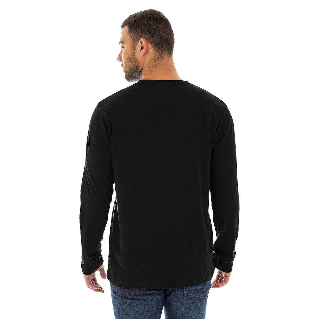 Indiana Pacers 2024/25 City Edition Long Sleeve T-Shirt - Black cheap