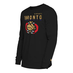 Toronto Raptors 2024/25 City Edition Long Sleeve T-Shirt - Black cheap