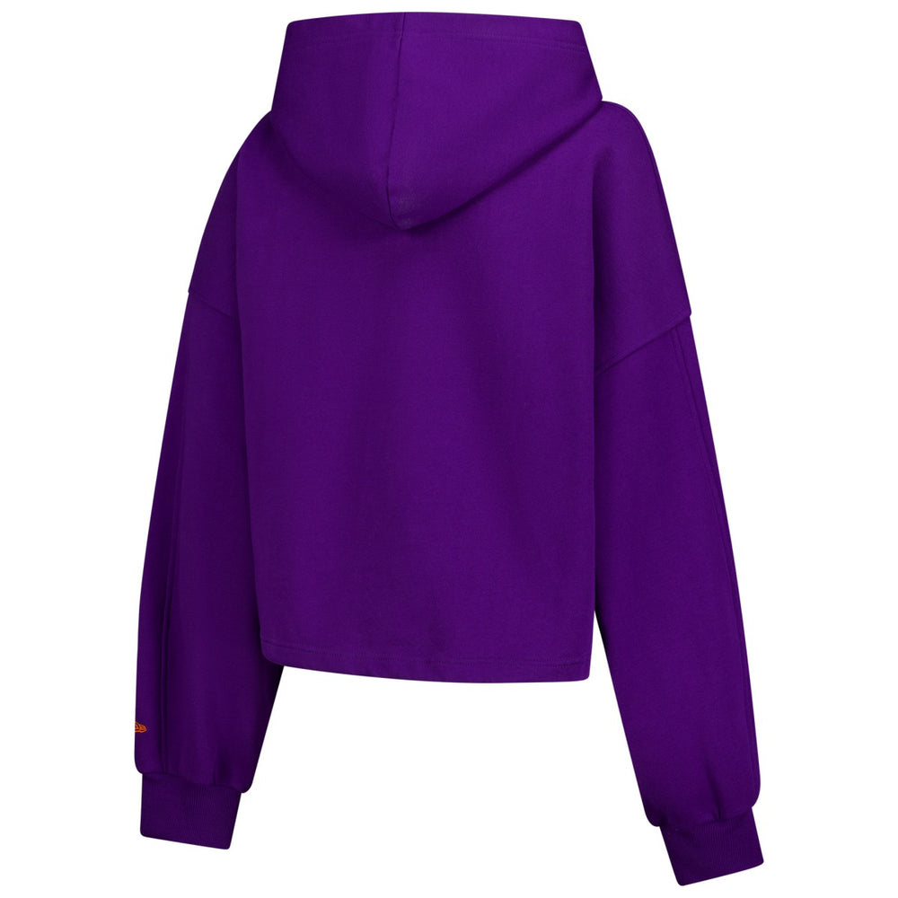Phoenix Suns Women's 2024/25 City Edition Cropped Pullover Hoodie - Purple for sale