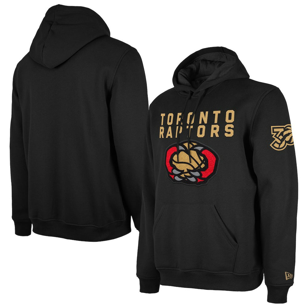 Toronto Raptors 2024/25 City Edition Chenille Heavyweight Pullover Hoodie - Black online
