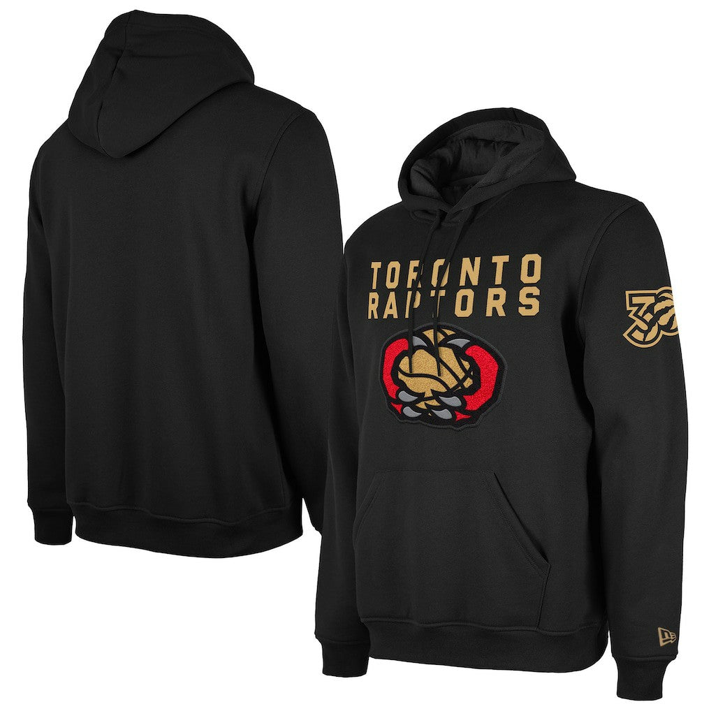 Toronto Raptors 2024/25 City Edition Chenille Heavyweight Pullover Hoodie - Black online