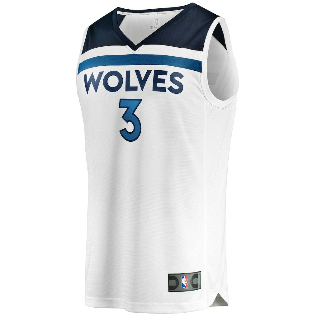 Jaden McDaniels Minnesota Timberwolves Fast Break Replica Player Jersey - Association Edition - White cheap