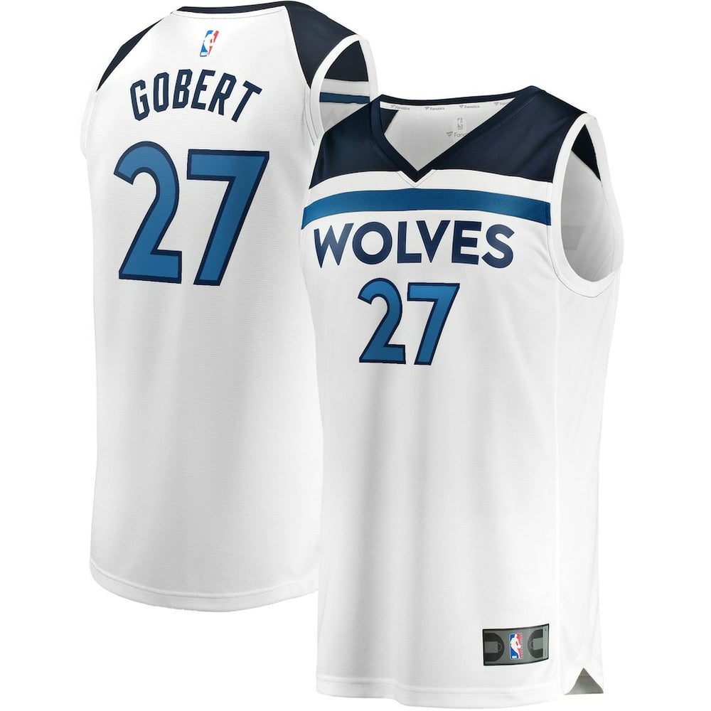 Rudy Gobert Minnesota Timberwolves Fast Break Replica Player Jersey - Association Edition - White cheap