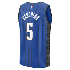 Paolo Banchero Orlando Magic Youth Fast Break Replica Player Jersey - Statement Edition - Blue for sale
