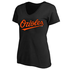 Jackson Holliday Baltimore Orioles Women's Plus Size Name & Number V-Neck T-Shirt Black