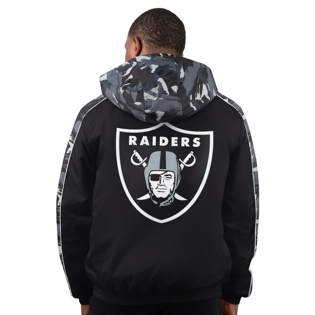 Las Vegas Raiders Starter Thursday Night Gridiron Full-Zip Jacket - Black discount